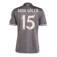 Echipament fotbal Real Madrid Arda Guler #15 Tricou Treilea 2024-25 maneca scurta